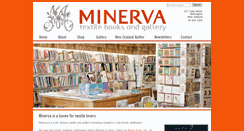 Desktop Screenshot of minerva.co.nz