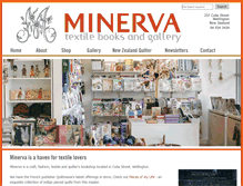 Tablet Screenshot of minerva.co.nz